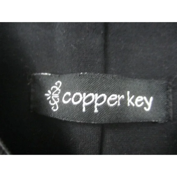 Copper Key Pants Womens Large Black‎ Casual Comfort Pull On Stretch Waistband - Picture 4 of 9